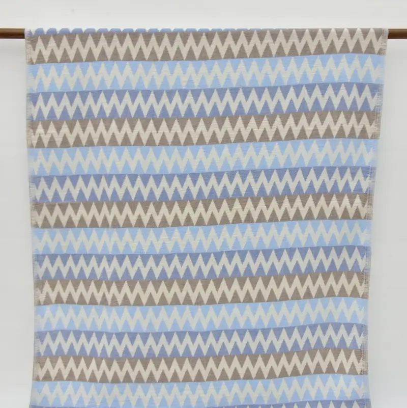 Yoga Towel, Absorbent towel, Bachelorette Party Gift, Engagement Gift, Organic Cotton Towel, Turkish beach towel, 70x40 Cotton Zigzag Design Towel - 2
