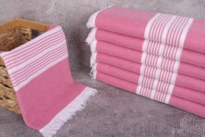 70x40 Cotton Striped Towel, Bachelorette Party Gift, Personalised Gift, Organic Beach Towel, Bachelorette Gifts, Monogram Beach Towel, Pool Towels - 3