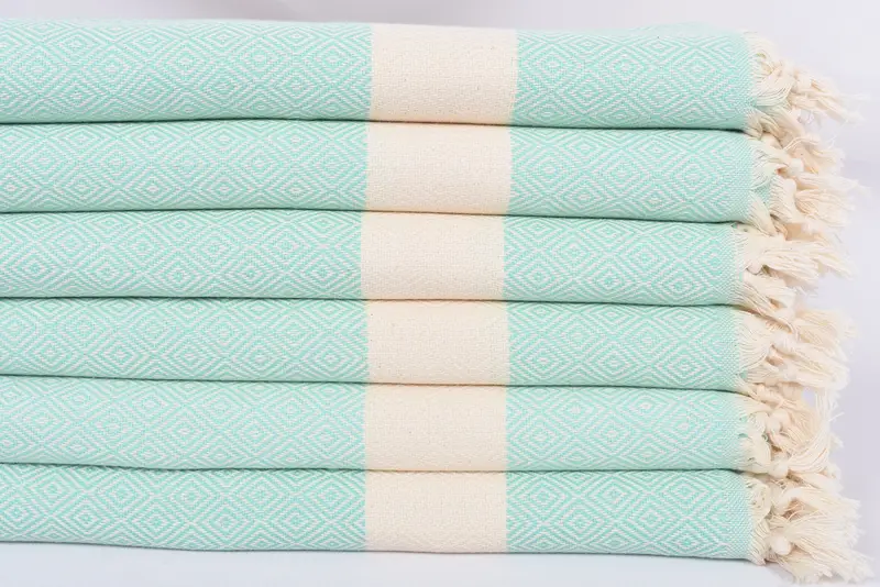 36x20 Cotton Diamond Towel, Wedding Favors, Spa Towel, Custom Wedding Gifts, Decorative Towel, Small Bath Towels, Personalized Gifts, Birthday Gift - 3