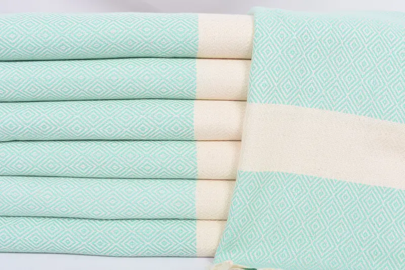 36x20 Cotton Diamond Towel, Wedding Favors, Spa Towel, Custom Wedding Gifts, Decorative Towel, Small Bath Towels, Personalized Gifts, Birthday Gift - 2