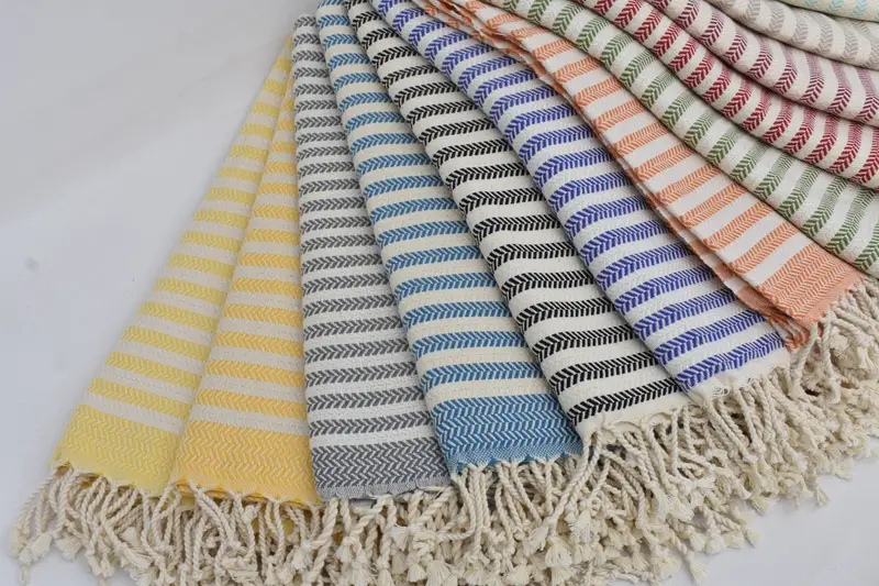 Beach towel, Bachelorette Party Decorations, Personalized Turkish Beach Towel, Bachelor Party Gifts, Cotton towel, 70x40 Cotton Chevron Towel - 5