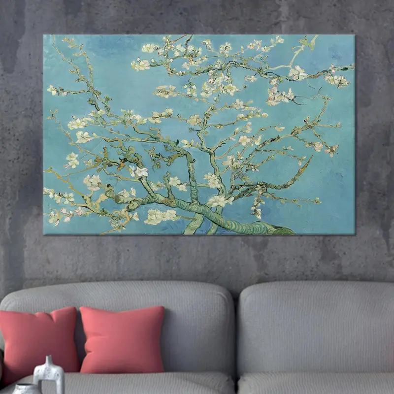 ヴィンセント・ヴァン・ゴッホ アーモンドの花の木プリントキャンバスアート