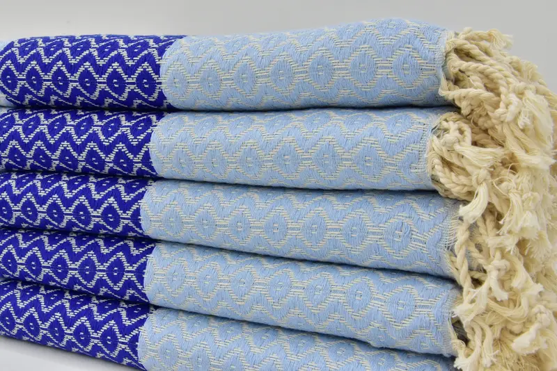 Halloween Gifts, Personalized Towel, 70x40 Cotton Striped Towel, Organic Turkish towel, Personalized Turkish Towel, Beach Theme Wedding Gift - 3