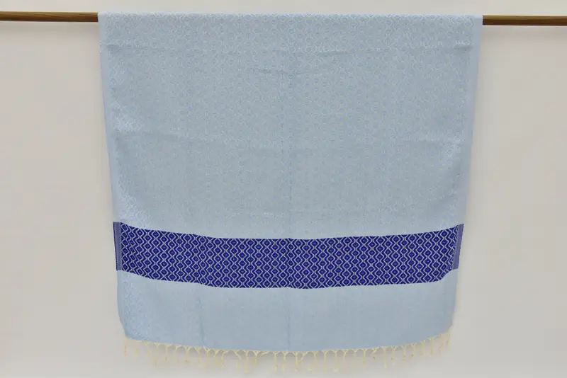 Halloween Gifts, Personalized Towel, 70x40 Cotton Striped Towel, Organic Turkish towel, Personalized Turkish Towel, Beach Theme Wedding Gift - 8