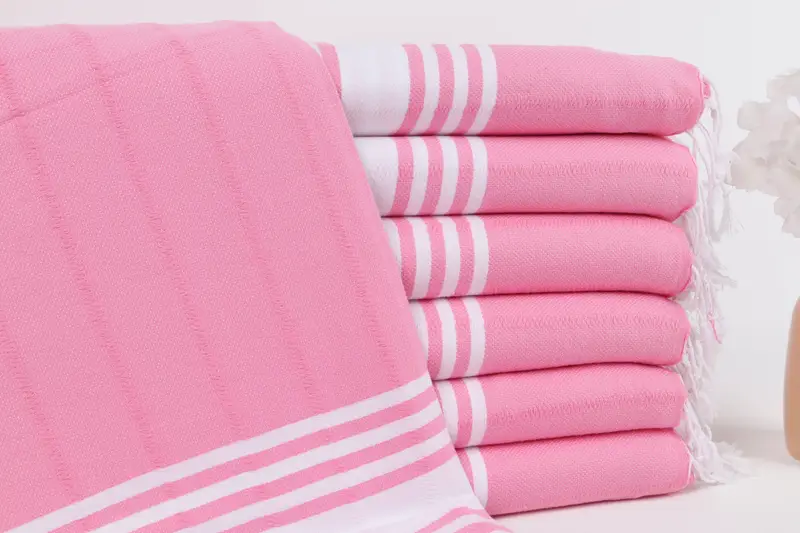 Bridal Gifts, Unique Wedding Gift, 70x40 Cotton Striped Towel, Quick-dry towel, Summer Gift, Wedding Favors, Guest Towel, Turkish Beach Towel Bulk - 1