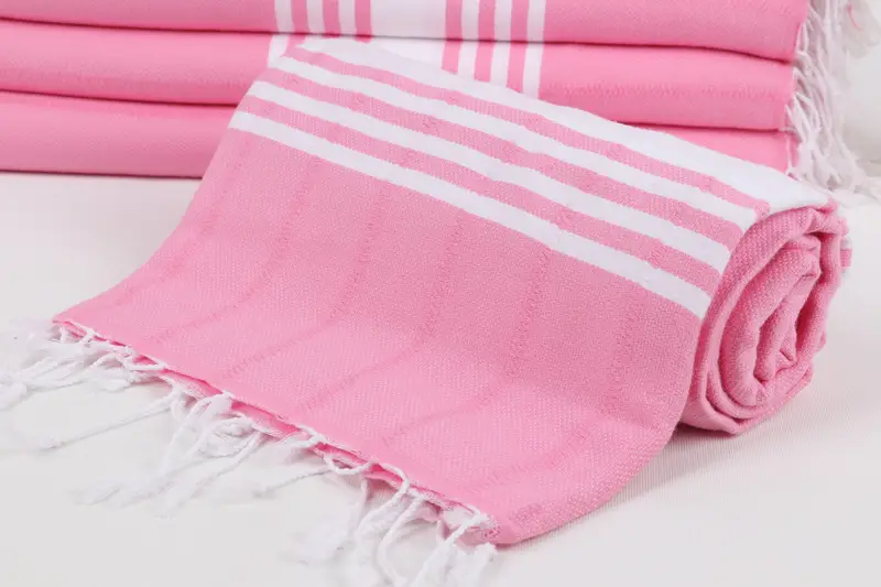 Bridal Gifts, Unique Wedding Gift, 70x40 Cotton Striped Towel, Quick-dry towel, Summer Gift, Wedding Favors, Guest Towel, Turkish Beach Towel Bulk - 4