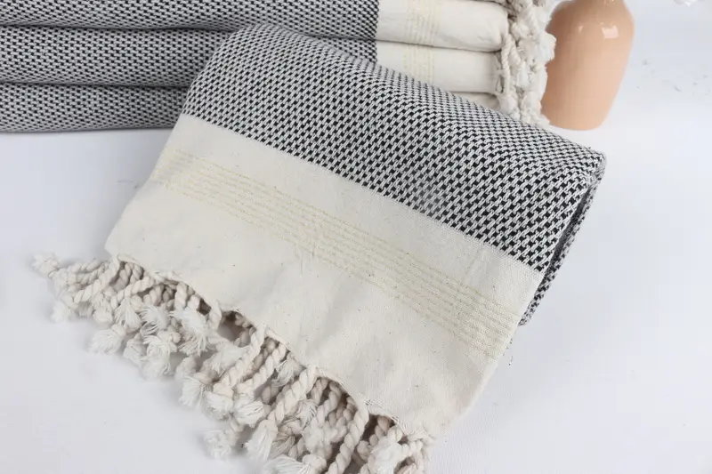 Home Decor Towel, 68x40 Cotton Striped Towel, Personalized Bridesmaid Beach Towel, Bridal Shower Favors, Organic towel, Quick-dry peshtemal - 4