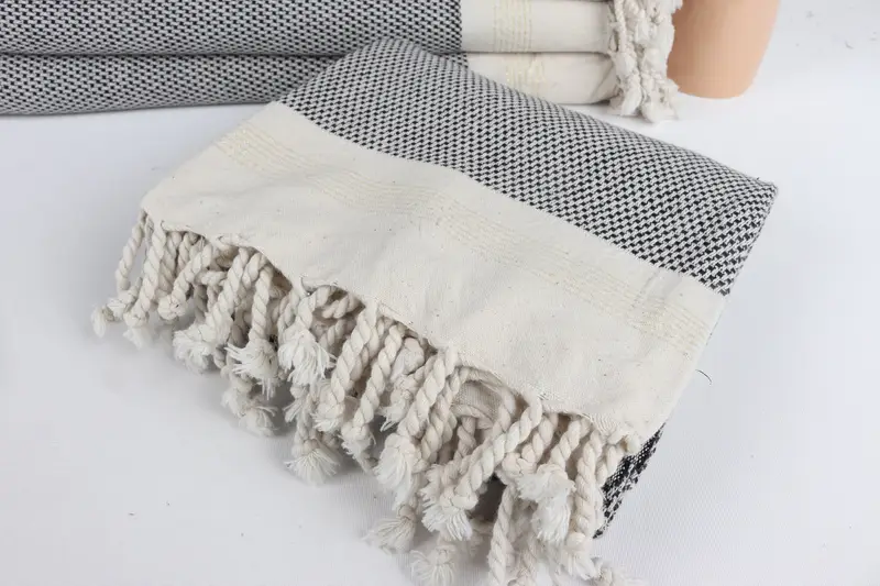 Home Decor Towel, 68x40 Cotton Striped Towel, Personalized Bridesmaid Beach Towel, Bridal Shower Favors, Organic towel, Quick-dry peshtemal - 5