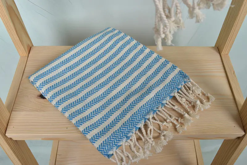 40x18 Cotton Chevron Towel, Home Decor Gifts, Monogrammed Hand Towel, Personalized Kitchen Towel, Bridesmaid Gifts Personalized, Custom Hand Towel - 4