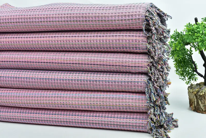 Luxury towel, Bridal Shower Gifts, Turkish Bath Towel USA, Custom Towel, Travel towel, Turkish Bath Towel Set, 70x40 Cotton Geometric Towel - 3