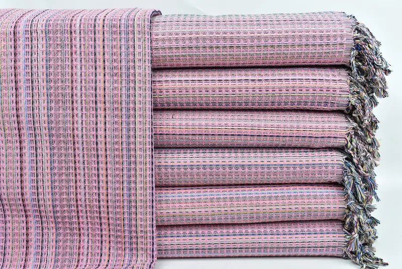Luxury towel, Bridal Shower Gifts, Turkish Bath Towel USA, Custom Towel, Travel towel, Turkish Bath Towel Set, 70x40 Cotton Geometric Towel - 1