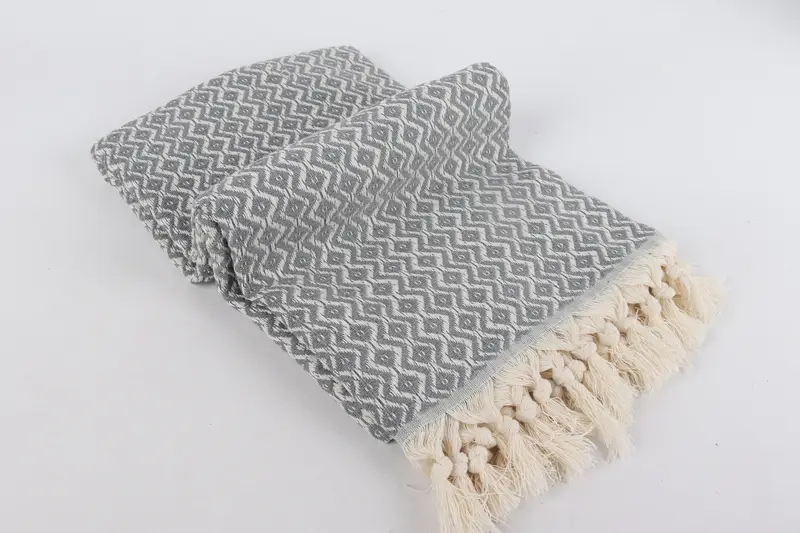 Employee Gifts, Handmade Gift, Turkish Towel USA, Bridesmaid Gifts, 70x40 Cotton Diamond Towel, Turkish Towel Bulk, Spa Towel, Oversized Beach Towel - 6