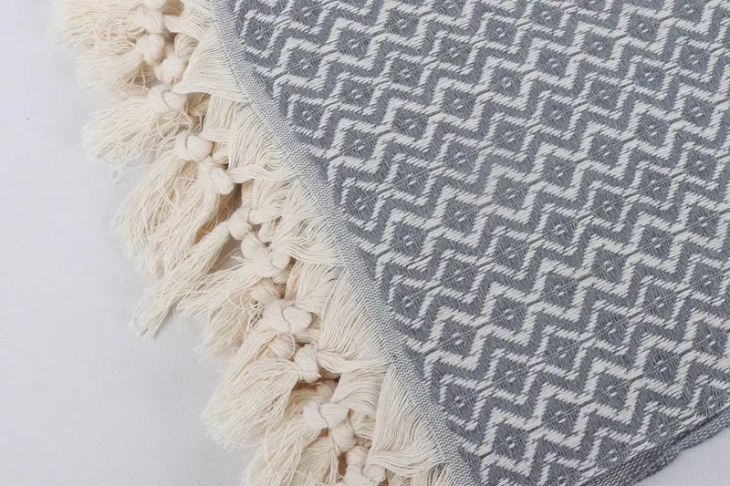 Employee Gifts, Handmade Gift, Turkish Towel USA, Bridesmaid Gifts, 70x40 Cotton Diamond Towel, Turkish Towel Bulk, Spa Towel, Oversized Beach Towel - 7