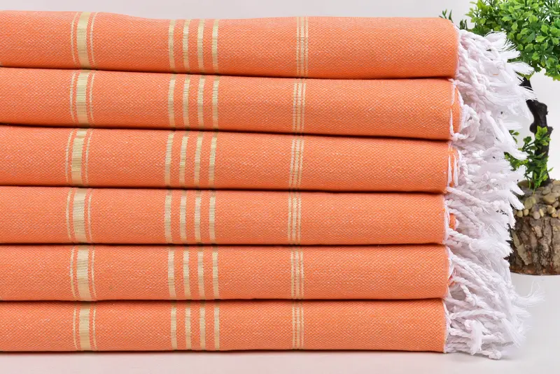 Gym Towel, Bachelorette Party Favors, Yoga Towel, Bridesmaid Gifts, Best Wedding Gift, 70x40 Cotton Striped Towel, Bath towel, Gift For Best Friend - 3
