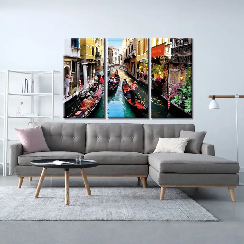Venice Wall Art, Italy Wall Decor, Canvas Wall Art, Landscape Wall Decor, Living Room Wall Art, Home Decor, Kitchen Wall Decor, Office Decor - 4