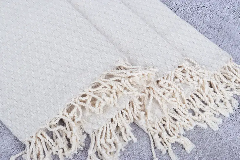 Luxury towel, Turkish bath towel, Quick-dry peshtemal, Memorial Gift, Bachelor Towel, 68x40 Cotton Geometric Towel, Extra large Turkish bath towel - 5