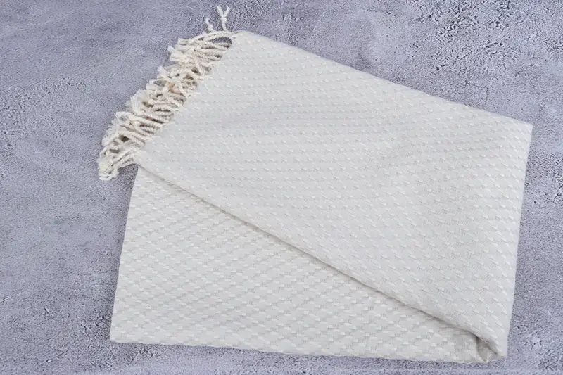 Luxury towel, Turkish bath towel, Quick-dry peshtemal, Memorial Gift, Bachelor Towel, 68x40 Cotton Geometric Towel, Extra large Turkish bath towel - 6