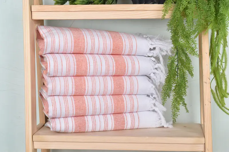 Valentines Day Gift, Luxury Beach Towel, Monogram Turkish Towel, Best Beach Towel, 68x32 Cotton Striped Towel, Bachelor Bachelorette Party Favors - 1