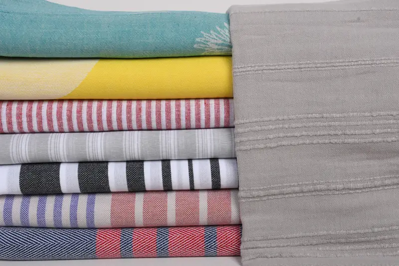 Turkish Towel USA, 70x40 Cotton Set of 8 Towel, Housewarming Gift, Bridesmaid Favors, Large Beach Towel Personalized, Gifts For Him, Absorbent towel - 1
