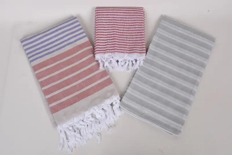 Turkish Towel USA, 70x40 Cotton Set of 8 Towel, Housewarming Gift, Bridesmaid Favors, Large Beach Towel Personalized, Gifts For Him, Absorbent towel - 6