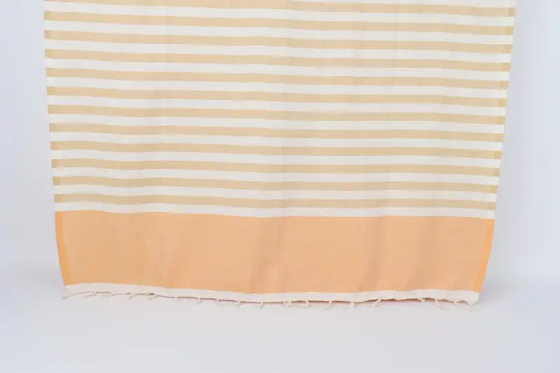 Christmas Gift, Custom Gift, Lightweight Turkish towel, Quick-dry peshtemal, Sand-resistant Turkish towel for the beach, 70x40 Cotton Striped Towel - 7