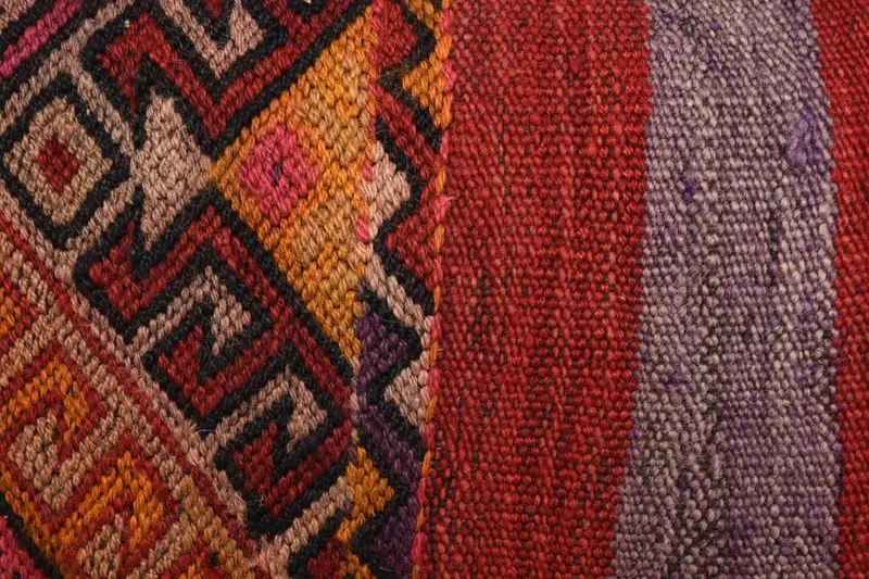16x24 Red Pillow Sham, Pillow for Sofa, Pillow for Couch, Chair Pillow Cover, Handmade Rug Seat Pillow, Boho Pillow Sham Cover, Pillow Cover - 3