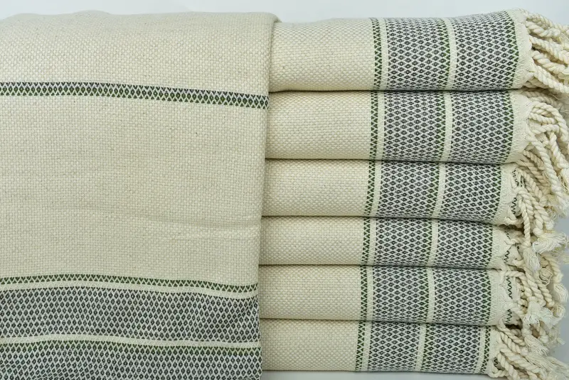 70x36 Linen Striped Towel, Personalised Gift, Summer Towel, Bachelorette Party Decorations, Monogram Turkish Towel, Personalized Bridesmaid Gift - 1