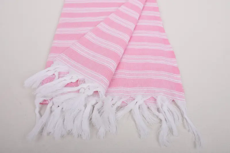 Engagement Gift, 70x40 Cotton Striped Towel, Luxury towel, Gym Towel, Gift For Wedding Day, Lightweight towel, Embroidered Beach Towel, Beach towel - 8