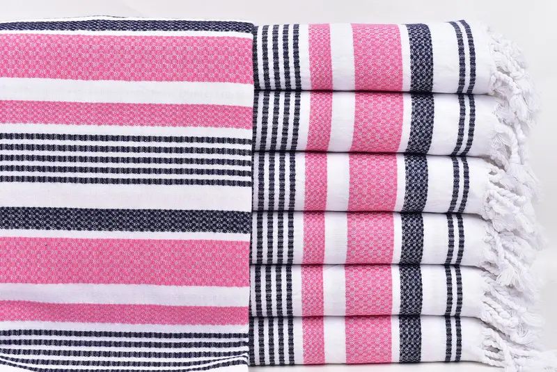 Spa Towel, Maid Of Honor Gift, Beach Towel Personalized, Custom Wedding Gift, 70x36 Cotton Striped Towel, Embroidered Towel, Organic Turkish towel - 1