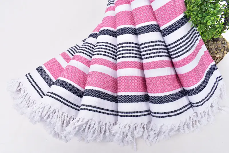 Spa Towel, Maid Of Honor Gift, Beach Towel Personalized, Custom Wedding Gift, 70x36 Cotton Striped Towel, Embroidered Towel, Organic Turkish towel - 4