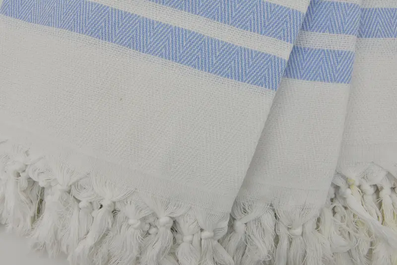 Monogrammed Hand Towel, Custom Name Towel, 36x24 Cotton Herringbone Towel, Wedding Gift, Boyfriend Gift, Halloween Gifts, Bridesmaid Gifts - 5