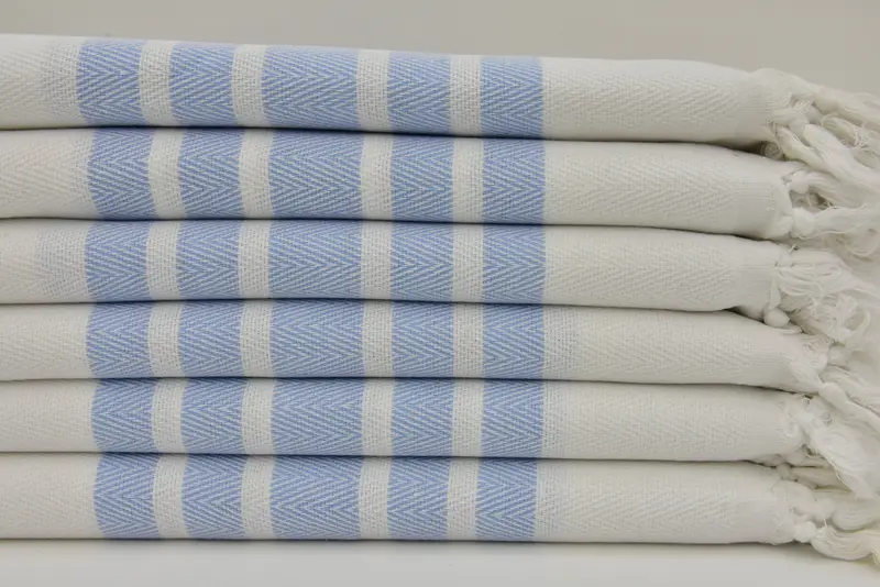 Monogrammed Hand Towel, Custom Name Towel, 36x24 Cotton Herringbone Towel, Wedding Gift, Boyfriend Gift, Halloween Gifts, Bridesmaid Gifts - 2
