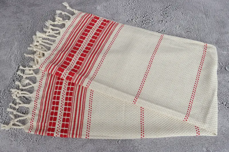 Bridesmaid Gifts, Spa Towel, Small Bath Towels, Personalized Kitchen Towel, Small Towel, Valentine Day Gift For Her, 40x20 Linen Striped Towel - 6
