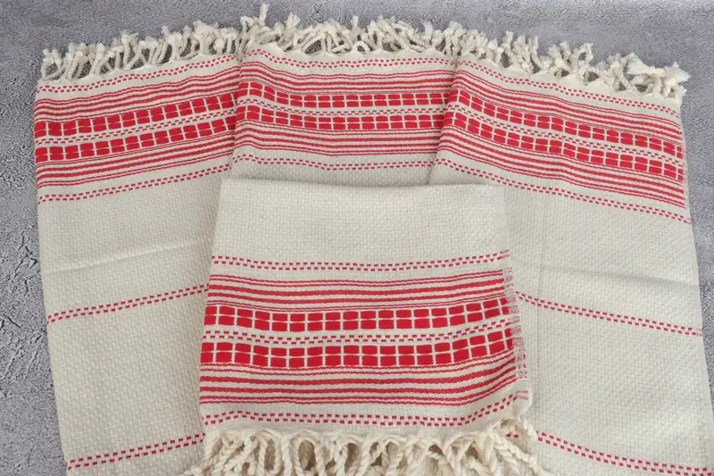 Bridesmaid Gifts, Spa Towel, Small Bath Towels, Personalized Kitchen Towel, Small Towel, Valentine Day Gift For Her, 40x20 Linen Striped Towel - 4