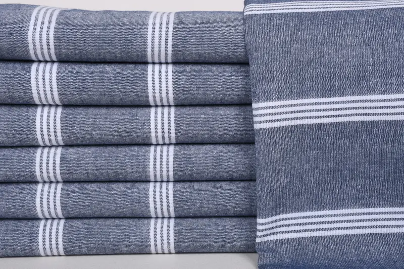 Custom monogram Turkish beach towel USA, Spa Gift, 70x30 Cotton Striped Towel, Personalized Beach Towel, Turkish Towel USA, Peshtemal Towel - 1