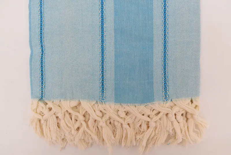 Custom Gift, 68x40 Cotton Striped Towel, Turkish bath towel for spa, Birthday Gift, Best Beach Towel, Monogram Turkish Bath Towel, Handmade Gift - 5