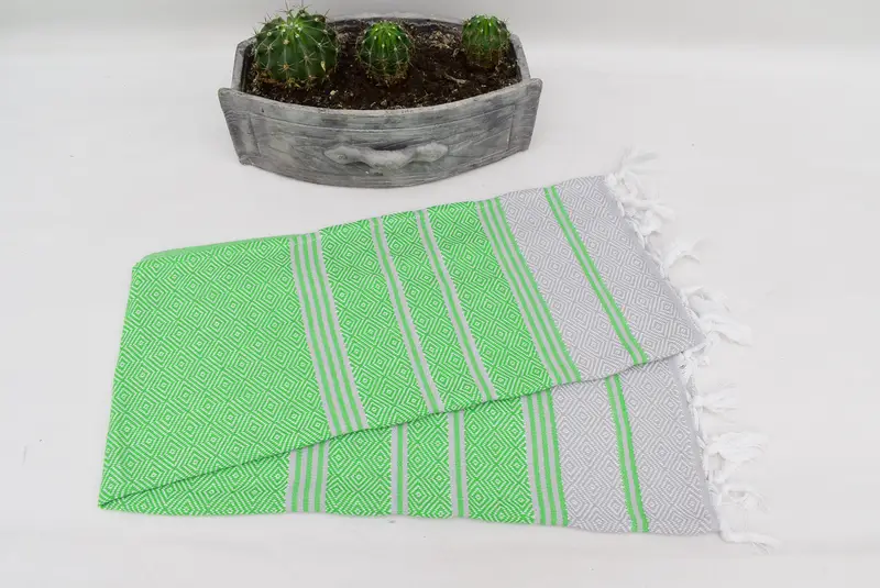 Wedding Favors, Personalized Gift, Personalized Dish Towel, 40x18 Cotton Diamond Towel, First Wedding Anniversary Gift, Bridal Party Gifts - 8
