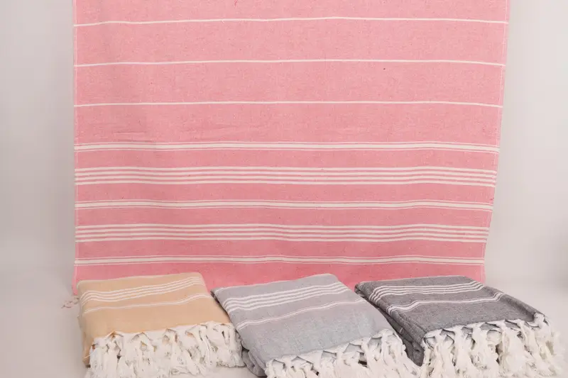 Turkish beach towel, 70x40 Cotton Striped Towel, Travel Towel, Halloween Gifts, Turkish Beach Towel Bulk, Bridesmaid Gift Towel, Turkish bath towel - 8
