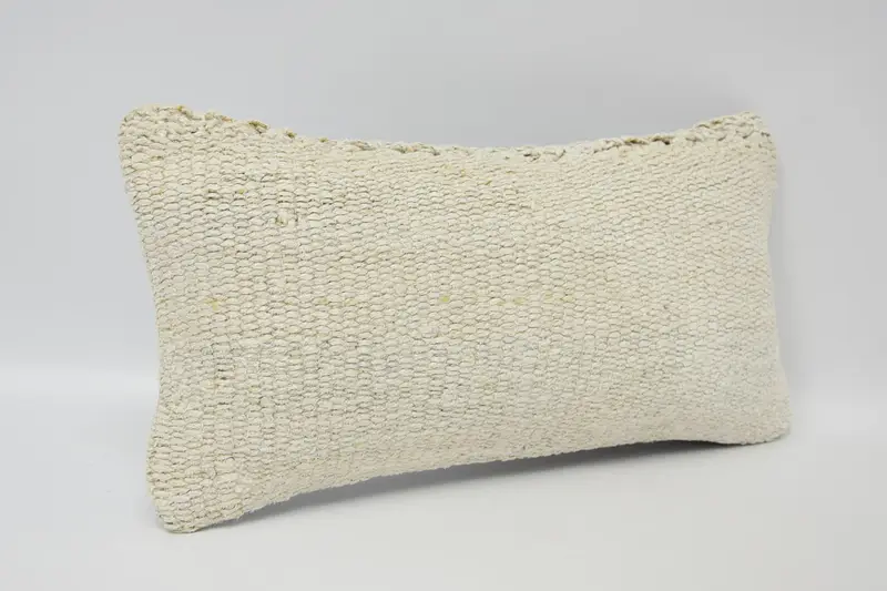 Gift Pillow, Cozy Throw Cushion, 8x16 Beige Pillow Cover, Pillow for Couch, Pillow Cover, Tapestry Cushion Case, Vintage Pillow - 3