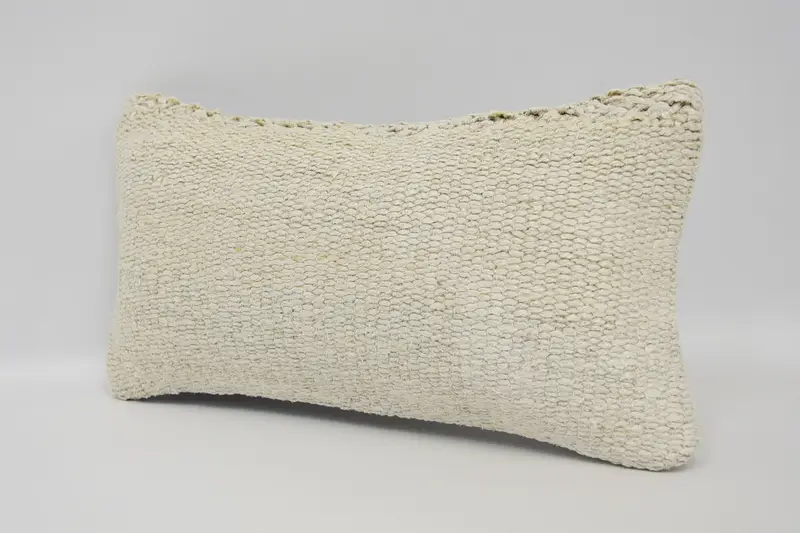 Gift Pillow, Cozy Throw Cushion, 8x16 Beige Pillow Cover, Pillow for Couch, Pillow Cover, Tapestry Cushion Case, Vintage Pillow - 4