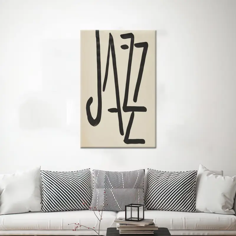 Henri Matisse Sanat, Caz Canvas Sanatı, Müzik Sanat Dekoru, Modern Duvar Sanatı, Caz Müzik Sanat, Müzik Odası Sanat Dekoru, Caz Müzik Sevgisi Hediyesi - 4