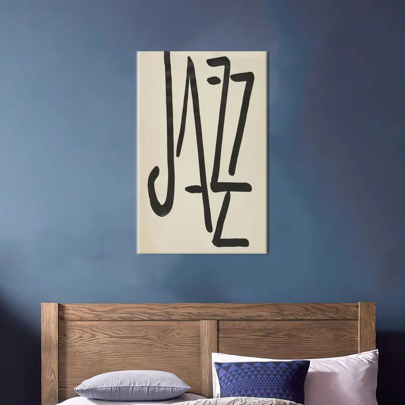 Henri Matisse Sanat, Caz Canvas Sanatı, Müzik Sanat Dekoru, Modern Duvar Sanatı, Caz Müzik Sanat, Müzik Odası Sanat Dekoru, Caz Müzik Sevgisi Hediyesi - 2