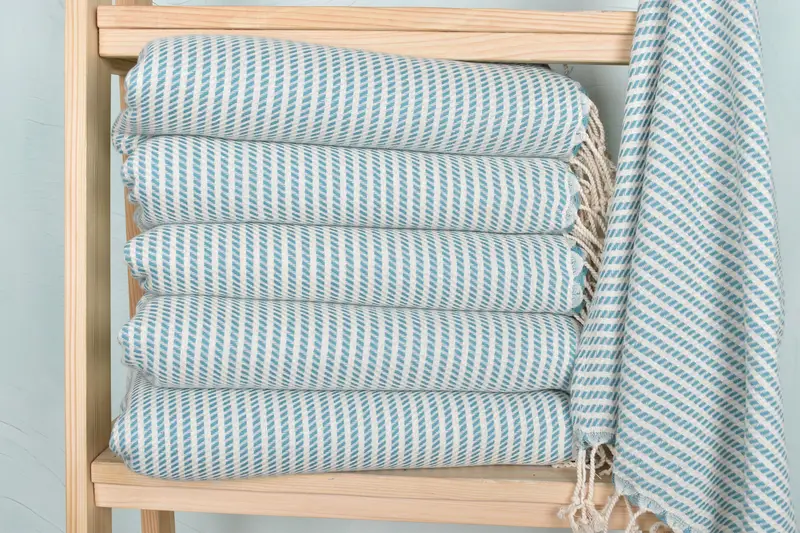 40x20 Cotton Polka Dot Towel, Boyfriend Gift, Bathroom Towels, Bachelor Towel, Christmas Gift, Turkish Towel Hand Towel, Personalized Gifts - 2