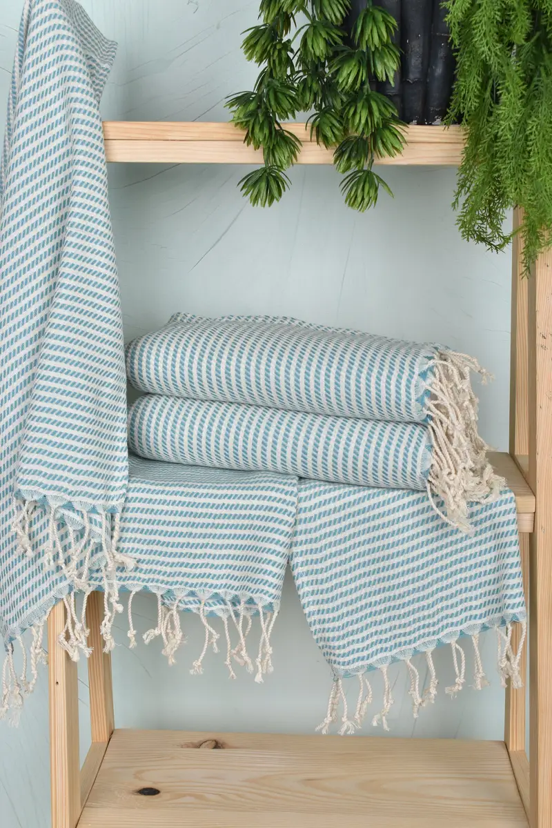 40x20 Cotton Polka Dot Towel, Boyfriend Gift, Bathroom Towels, Bachelor Towel, Christmas Gift, Turkish Towel Hand Towel, Personalized Gifts - 6