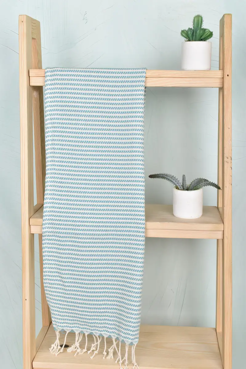 40x20 Cotton Polka Dot Towel, Boyfriend Gift, Bathroom Towels, Bachelor Towel, Christmas Gift, Turkish Towel Hand Towel, Personalized Gifts - 8