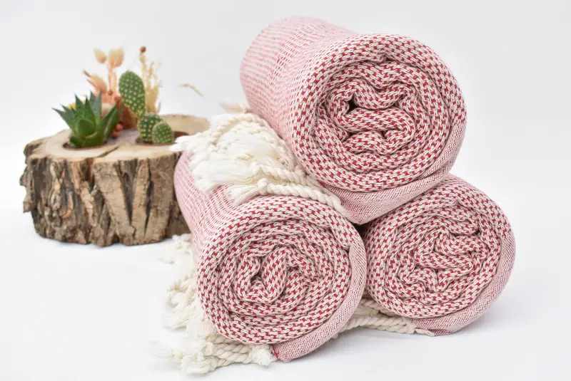 70x40 Cotton Geometric Towel, Guest Towel, Sand-resistant towel, Yoga Towel, Handmade Gift, Quick-dry peshtemal, Bridesmaid Favors, Towel With Name - 7