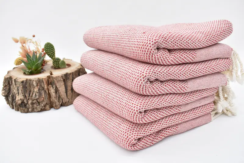 70x40 Cotton Geometric Towel, Guest Towel, Sand-resistant towel, Yoga Towel, Handmade Gift, Quick-dry peshtemal, Bridesmaid Favors, Towel With Name - 3