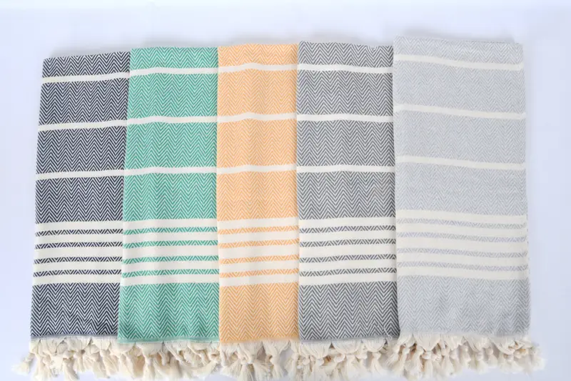40x20 Baumwollstreifenhandtuch, Küchentuch, Sticktücher, Fitnesshandtuch, türkisches Geschirrtuch, benutzerdefiniertes Handtuch, Strandthema Junggesellenabteilung Party - 4