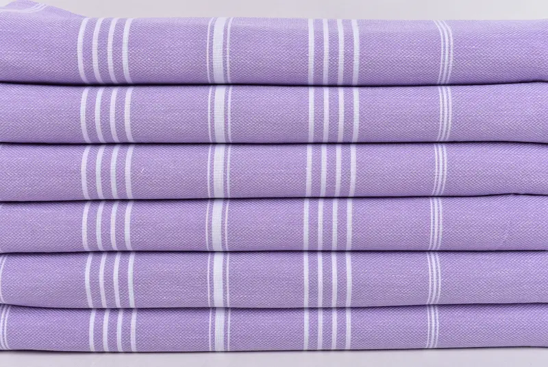 Turkish Bath Towel Set, Peshtemal Towel, Gym Towel, Fouta towel, Quick-dry peshtemal, 70x40 Cotton Striped Towel, Bachelorette Party Favors Beach - 2