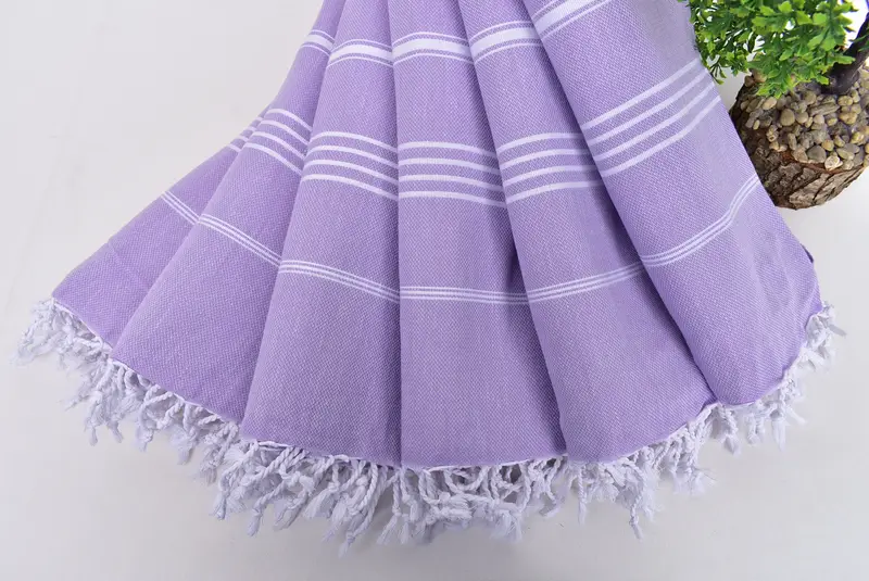 Turkish Bath Towel Set, Peshtemal Towel, Gym Towel, Fouta towel, Quick-dry peshtemal, 70x40 Cotton Striped Towel, Bachelorette Party Favors Beach - 4